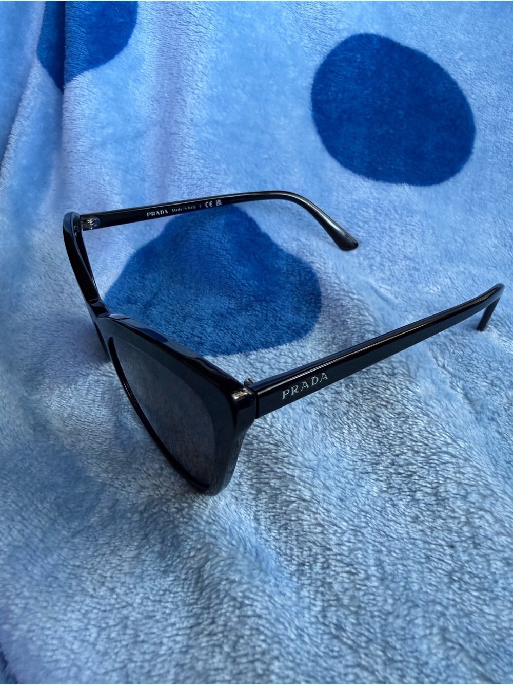 Prada Black Cat-Eye Sunglasses - Picture 3 of 6